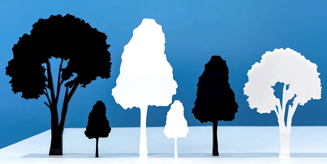 アクリル模型 樹木
